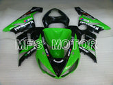 Kawasaki NINJA ZX6R 2005-2006 Injection ABS Fairing - Monster - Black Green - MFS3777